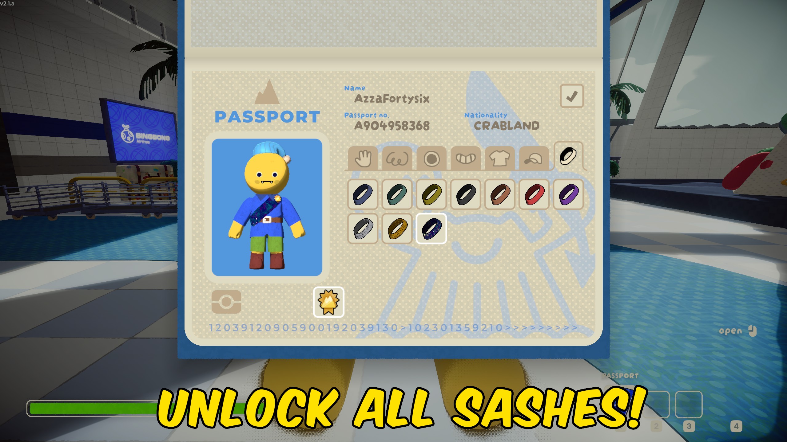 PEAK — Unlock All Sashes (screenshot 2)